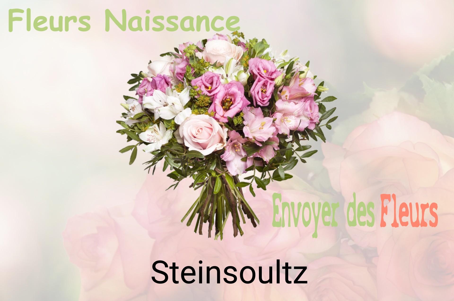 Bouquet de fleurs de naissance livré à Steinsoultz